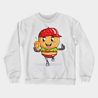 kawaii  junk food T-Shirt cute  funny Crewneck Sweatshirt